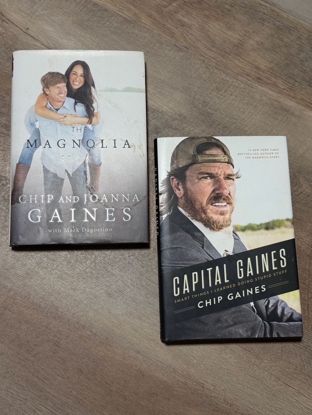 Chip & Joanna Gaines Book Bundle Magnolia Story + Capital Gaines